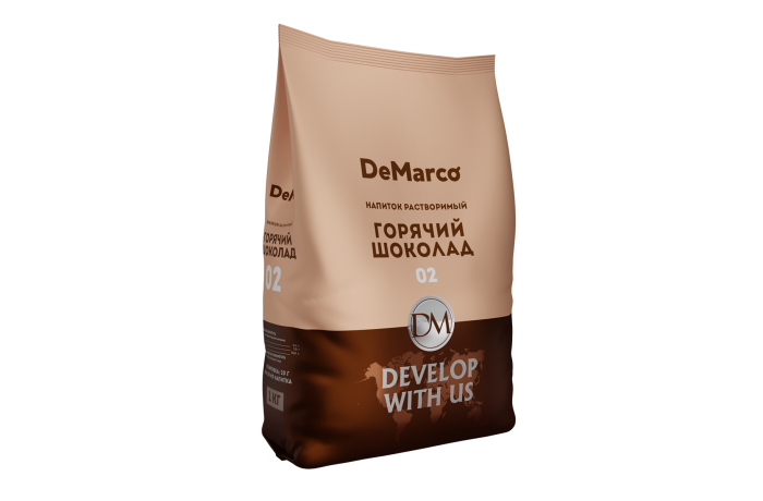 Напиток растворимый порошкообразный Горячий шоколад 02 "DeMarco"